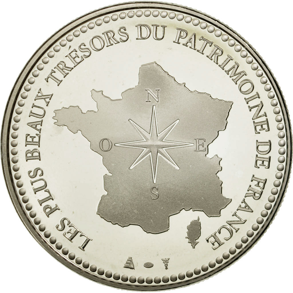 France, Medal, La Grotte de Lascaux, MS(65-70), Copper-nickel