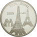 France, Medal, Paris - La Tour Eiffel, MS(65-70), Copper-nickel