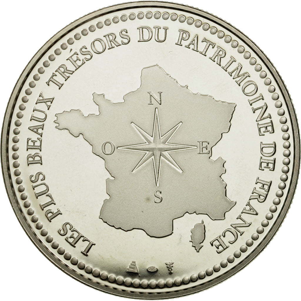 France, Medal, Paris - La Tour Eiffel, MS(65-70), Copper-nickel