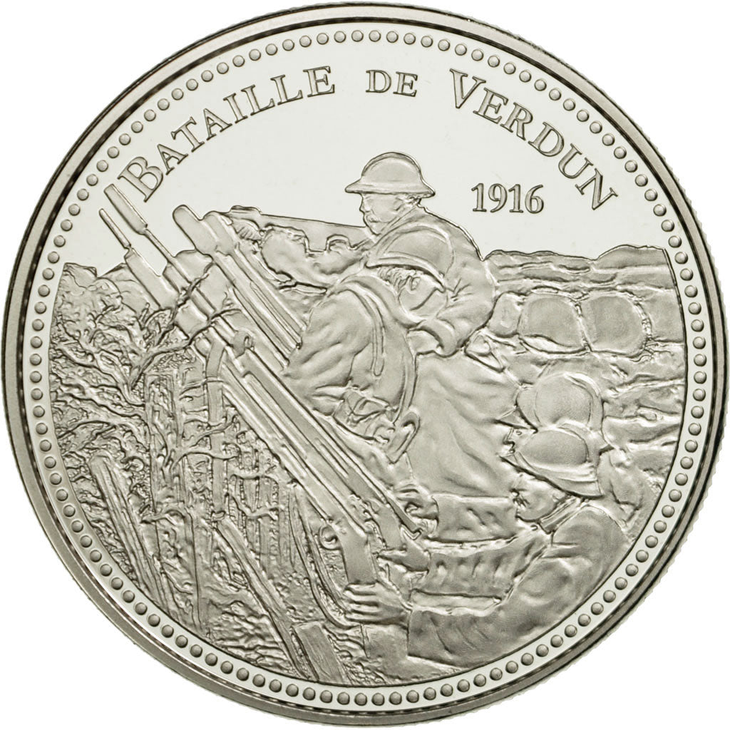 France, Medal, Première Guerre Mondiale, Bataille de Verdun, MS(65-70)