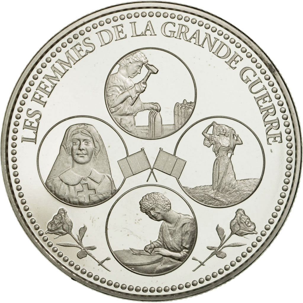 France, Médaille, Première Guerre Mondiale, Les Femmes dans la Grande Guerre