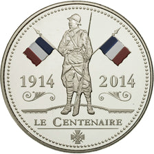 France, Medal, Centenaire de la Première Guerre Mondiale, MS(65-70)