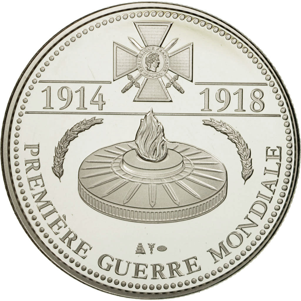 France, Medal, Centenaire de la Première Guerre Mondiale, MS(65-70)