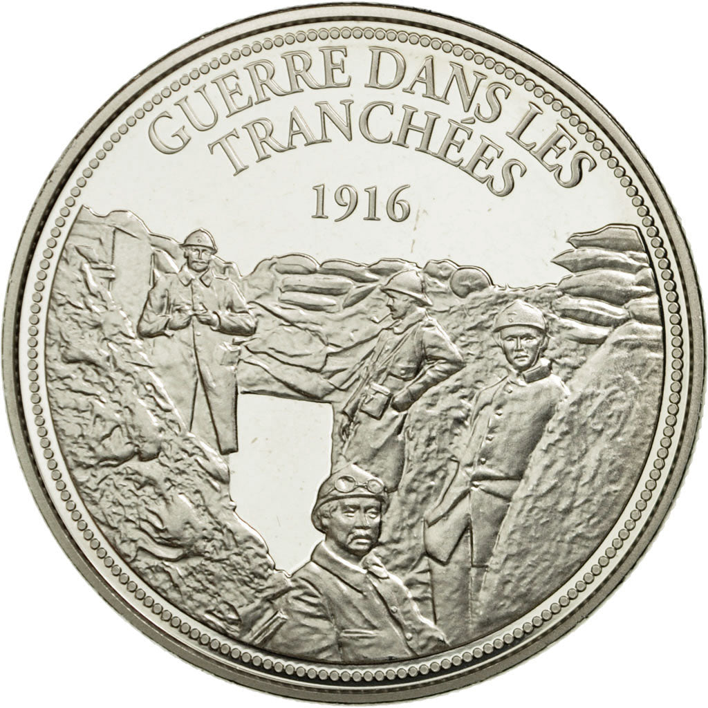 Francia, medalla, Première Guerre Mondiale, Guerre dans les Tranchées, FDC