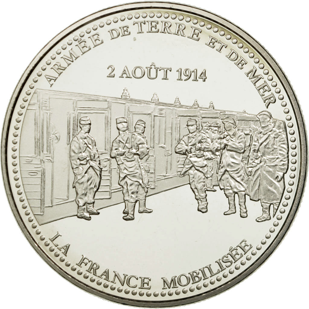 France, Médaille, Première Guerre Mondiale, La France Mobilisée, FDC