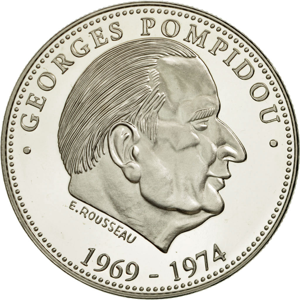 France, Medal, Les Présidents de la République, Georges Pompidou, MS(65-70)