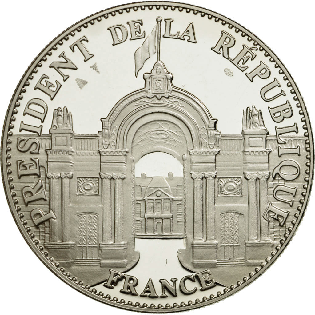 Francia, medaglia, Les Présidents de la République, Paul Doumer, FDC