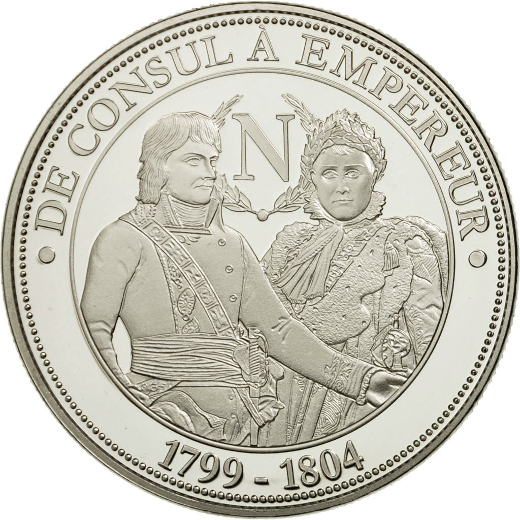 France, Médaille, Napoléon Bonaparte, FDC, Copper-nickel