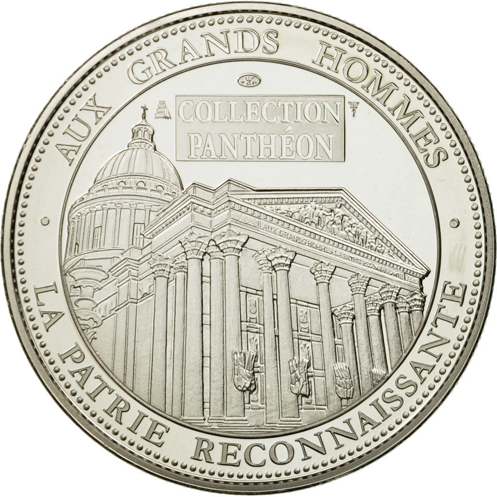 France, Médaille, Collection Panthéon, Émile Zola, FDC, Copper-nickel
