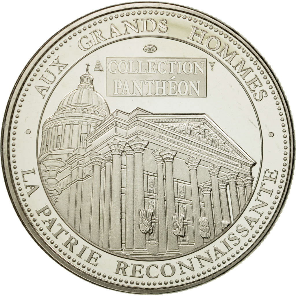 France, Medal, Pierre et Marie Curie, Collection Panthéon, MS(65-70)