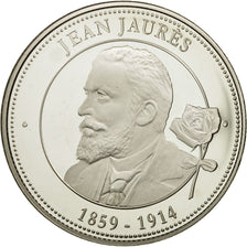 France, Medal, Collection Panthéon, Jean Jaurès, MS(65-70), Copper-nickel