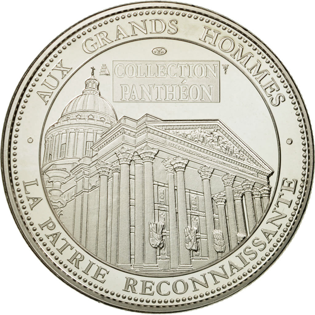 France, Médaille, Collection Panthéon, Jean Monnet, FDC, Copper-nickel