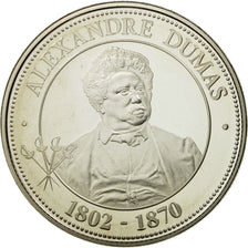 France, Médaille, Nos Grands Hommes, Alexandre Dumas, FDC, Copper-nickel
