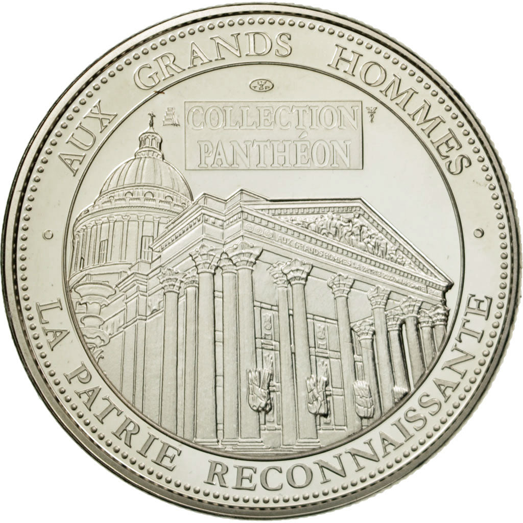 France, Médaille, Collection Panthéon, Léon Gambetta, FDC, Copper-nickel