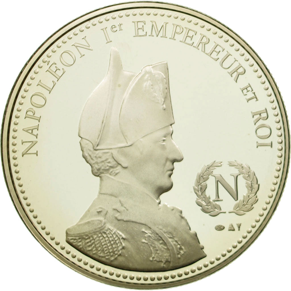 France, Medal, Napoléon Ier, Bataille Eylau (1807), MS(65-70), Copper-nickel