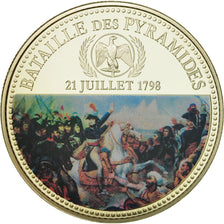 France, Médaille, Napoléon Bonaparte, Bataille des Pyramides(1798), FDC