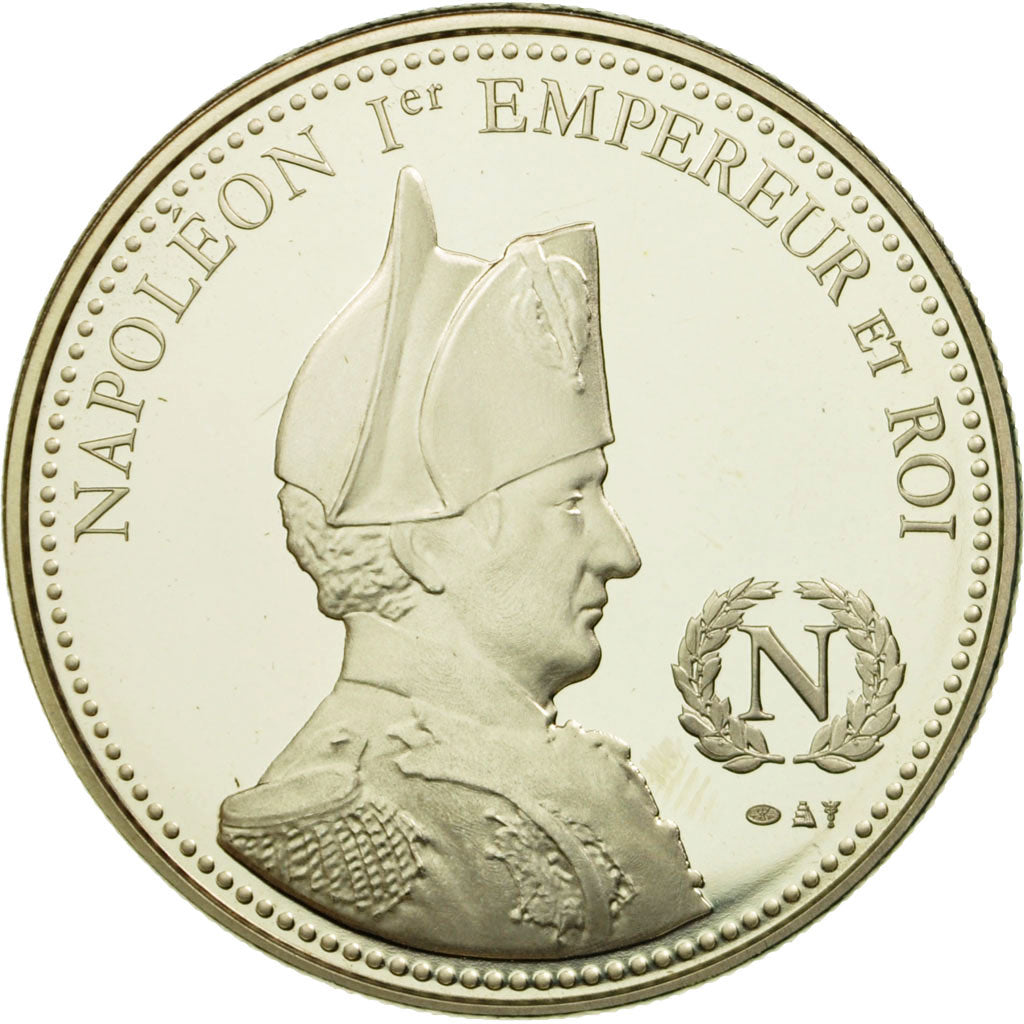 France, Médaille, Napoléon Ier, Bataille de Wagram (1809), FDC, Copper-nickel