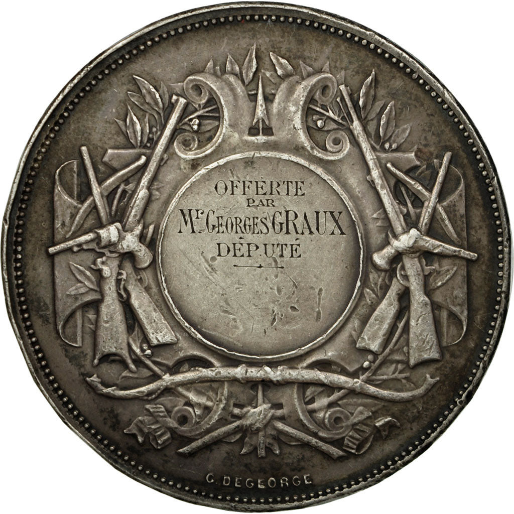 Frankreich, Medaille, Concours de Tir, Dupuis.D, SS, Silber