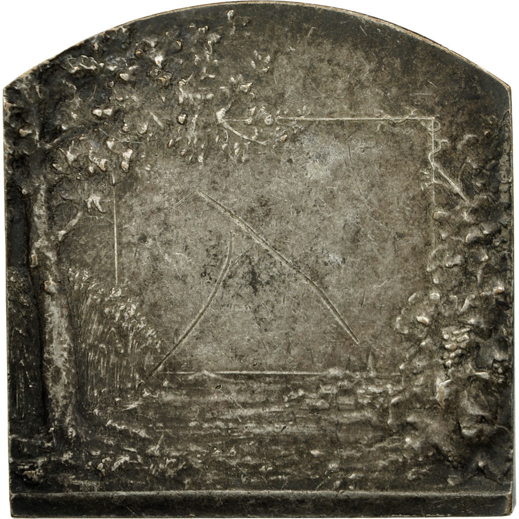 France, Médaille, Agriculture, Le Semeur, Dubois.H, TTB, Silvered bronze