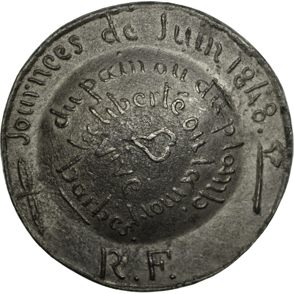 Francia, medaglia, Journées de Juin 1848, Paris, 1848, SPL-, Piombo