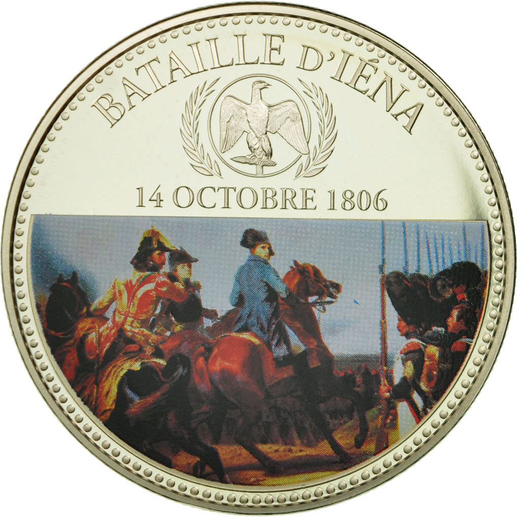France, Medal, Napoléon Ier, Bataille d'Iéna (1806), MS(65-70), Copper-nickel