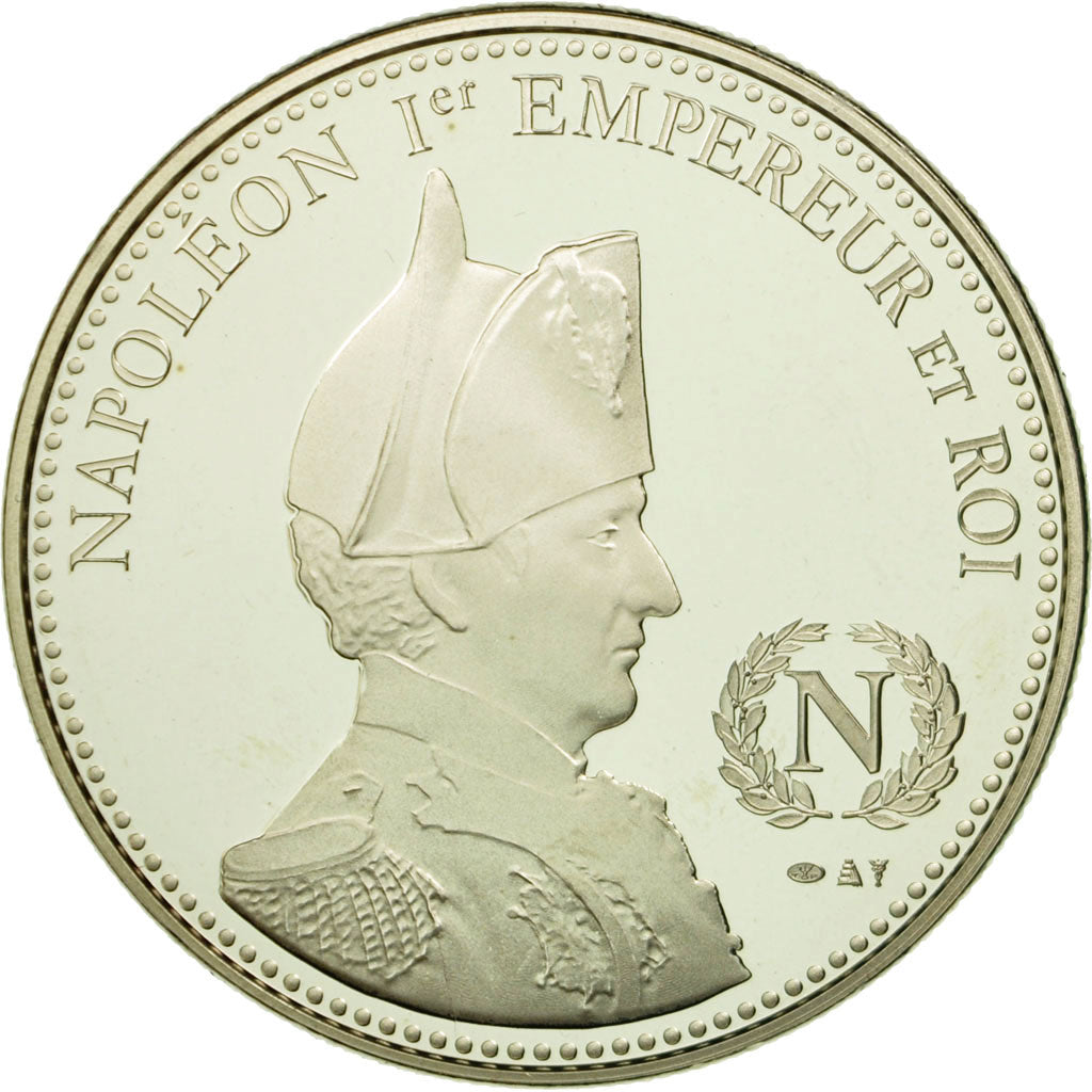 Francia, medaglia, Napoléon Ier à Sainte-Hélène, FDC, Rame-nichel