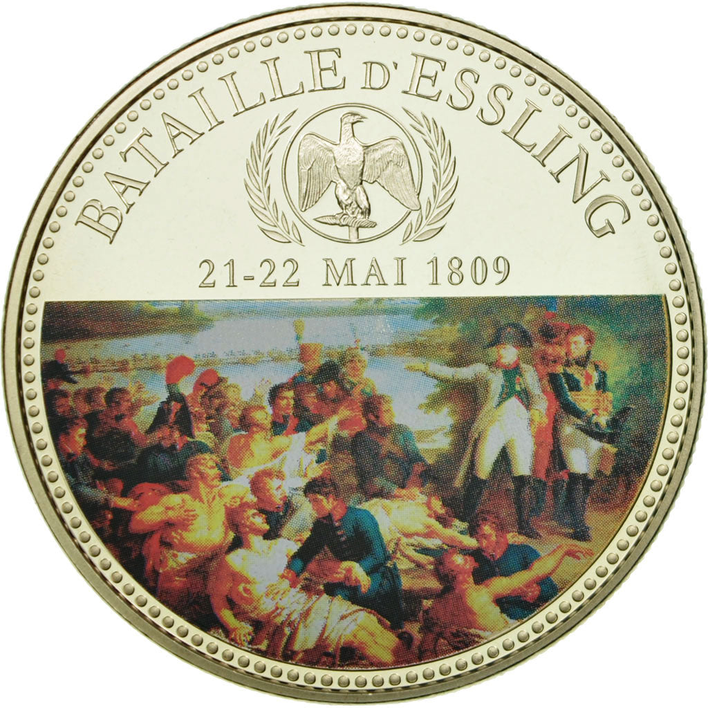 Frankreich, Medaille, Napoléon Ier, Bataille d'Essling (1809), STGL