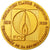France, Medal, Fondation Claude Pompidou, 1980, J. Balme, MS(63), Gilt Bronze