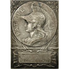 Francja, Medal, Patrie, Marianne Casquée, AU(50-53), Brąz posrebrzany