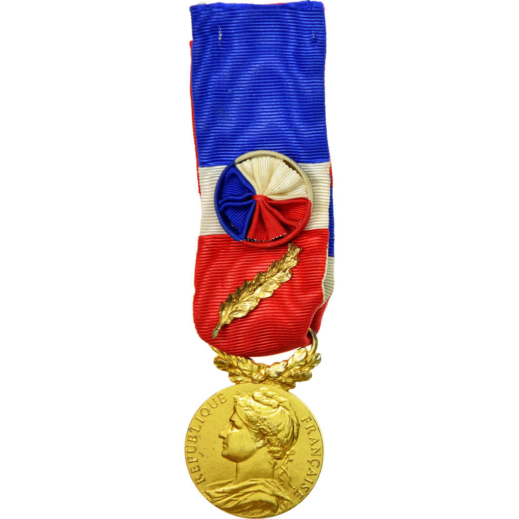 France, Médaille d'honneur du travail, Médaille, 1981, Excellent Quality
