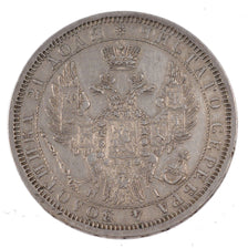 Russia, Rouble, 1854, Saint-Petersburg, SPL, Argento, KM:168.1