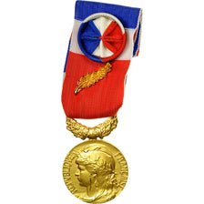 Frankreich, Médaille d'honneur du travail, Medaille, 2012, Uncirculated, Gilt