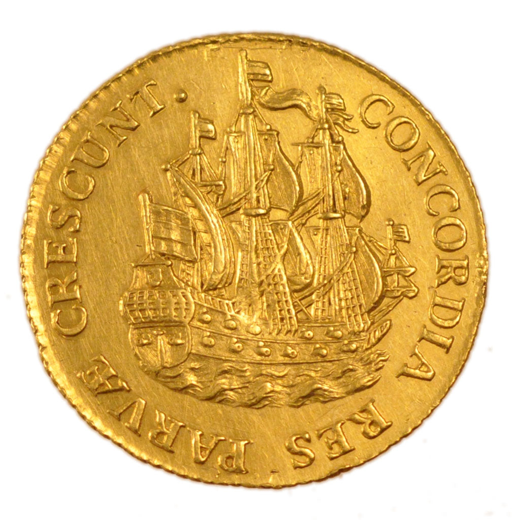 Paesi Bassi, 6 Stuivers, 1741, Utrecht, FDC, Oro, KM:101 A