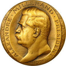 Francja, Medal, Alexandre Millerand Elu Président, 1920, Bottée, MS(63)