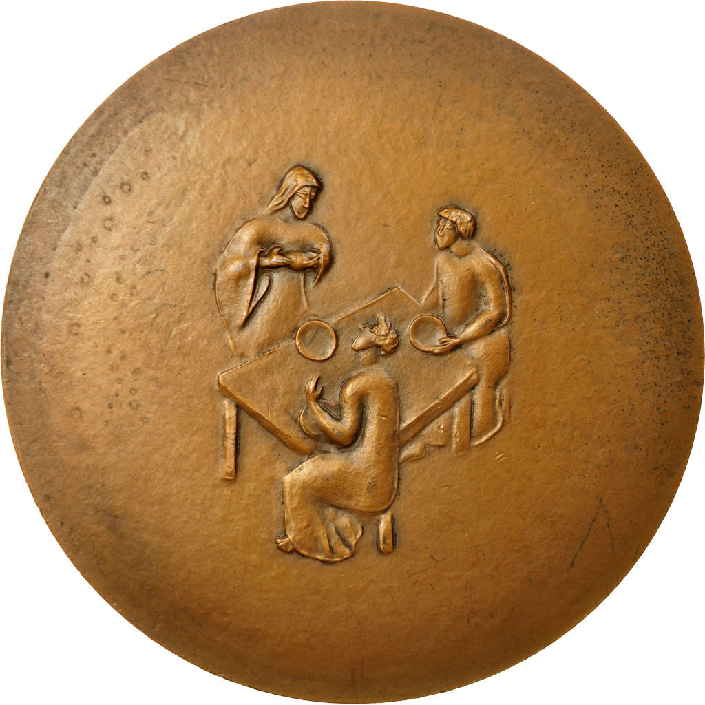 Frankrijk, Medaille, Le Partage du pain, Jean Guitton, Philosophe, Chauvenet