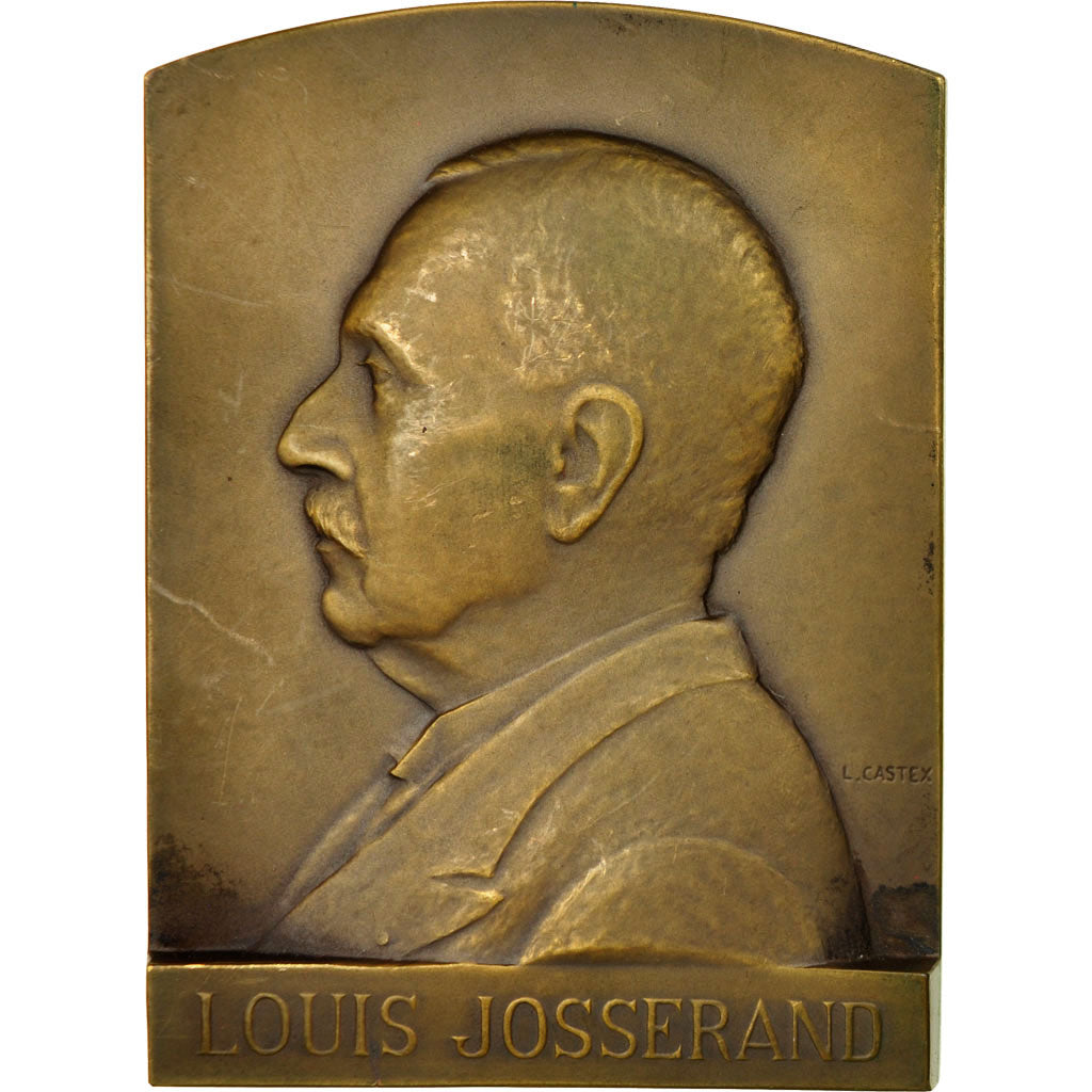France, Médaille, Professeur Louis Josserand, Faculté de Droit, 1935, Castex