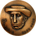 France, Medal, Peinture, Edgar Degas, MS(60-62), Bronze