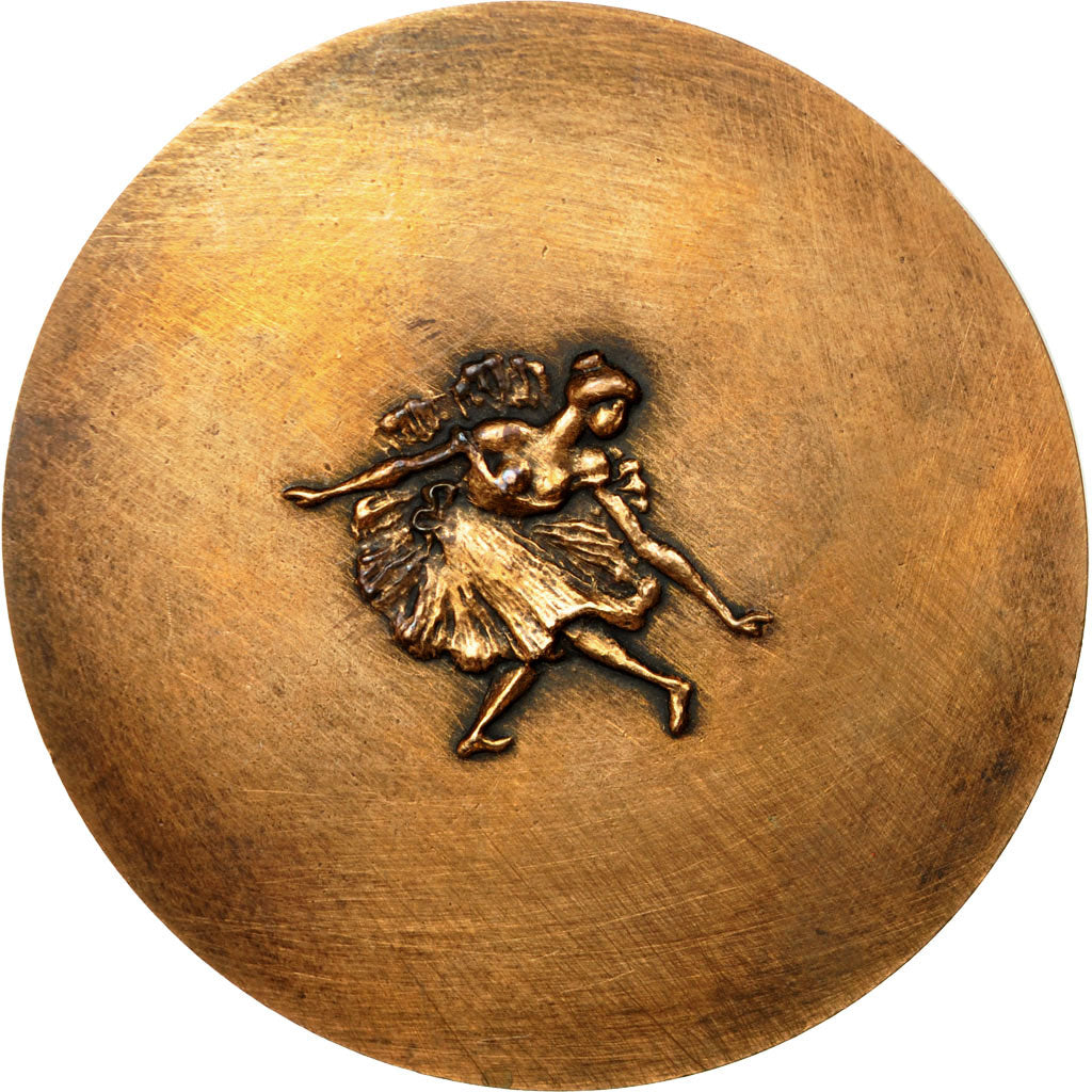 France, Medal, Peinture, Edgar Degas, MS(60-62), Bronze