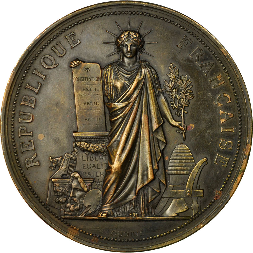Frankreich, Medaille, Assemblée Nationale, Rentrée des Pouvoirs Publics à