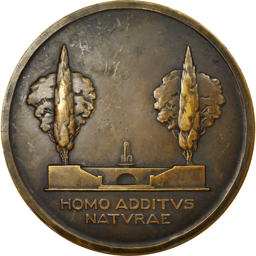 France, Médaille, Jean Forestier, Architecte de Jardins, 1929, Guiraud, TTB+