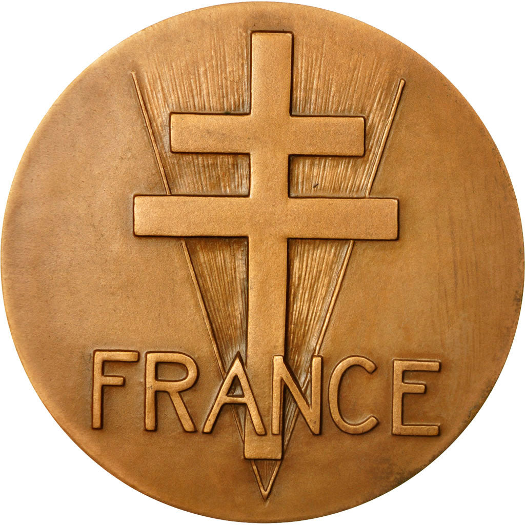 France, Médaille, Général de Gaulle, Président de la République, Coeffin