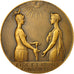 Belgium, Medal, Centenaire de la Belgique, 1930, Bonnetain, MS(63), Bronze