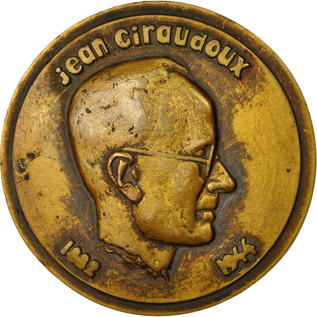 France, Médaille, Jean Giraudoux Ecrivain, Ondine Théâtre, Revol, TTB+