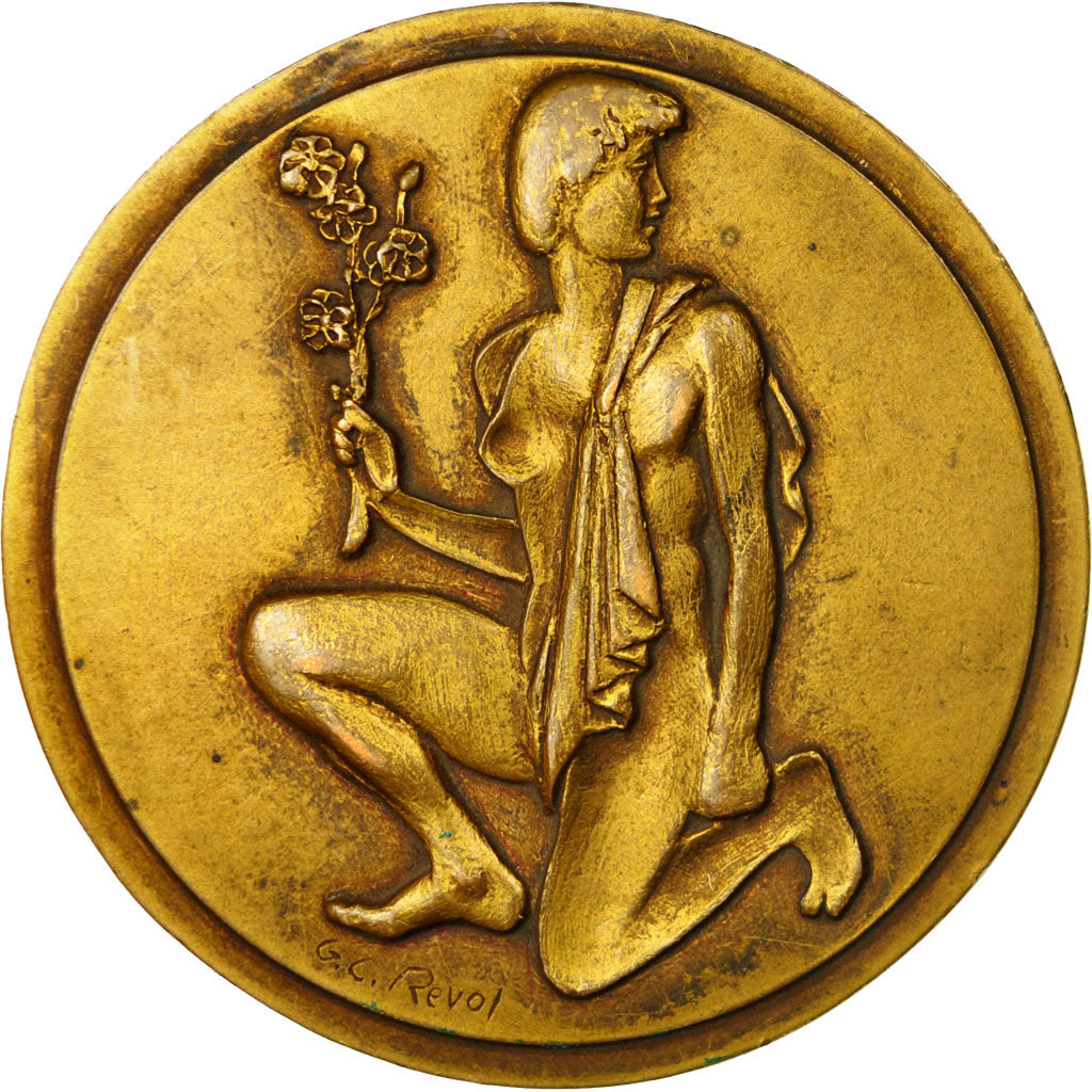 France, Médaille, Jean Giraudoux Ecrivain, Ondine Théâtre, Revol, TTB+