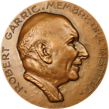France, Medal, Robert Garric, Membre de l'Institut, 1968, Delamarre, MS(64)