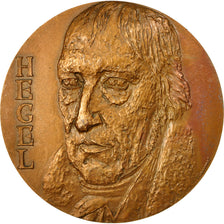 Frankrijk, Medaille, Philosophie, Hegel, 1967, Chauvenet, UNC-, Bronze