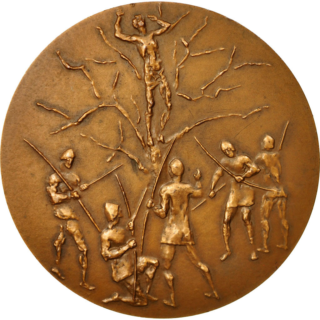 France, Medal, Littérature, Gabriele d'Annunzio, Ecrivain, Chauvenet