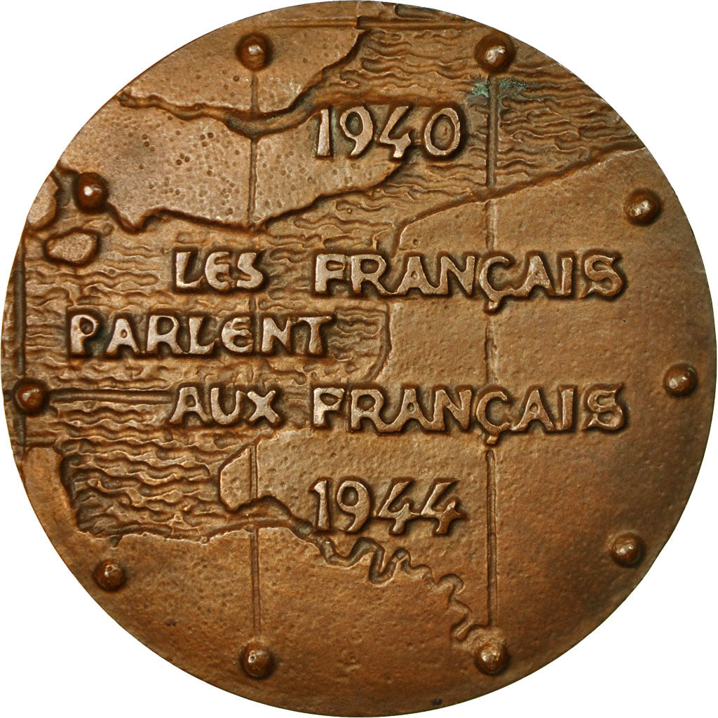 Frankreich, Medaille, Seconde Guerre Mondiale, Radio Londres, 1940-1944, Revol