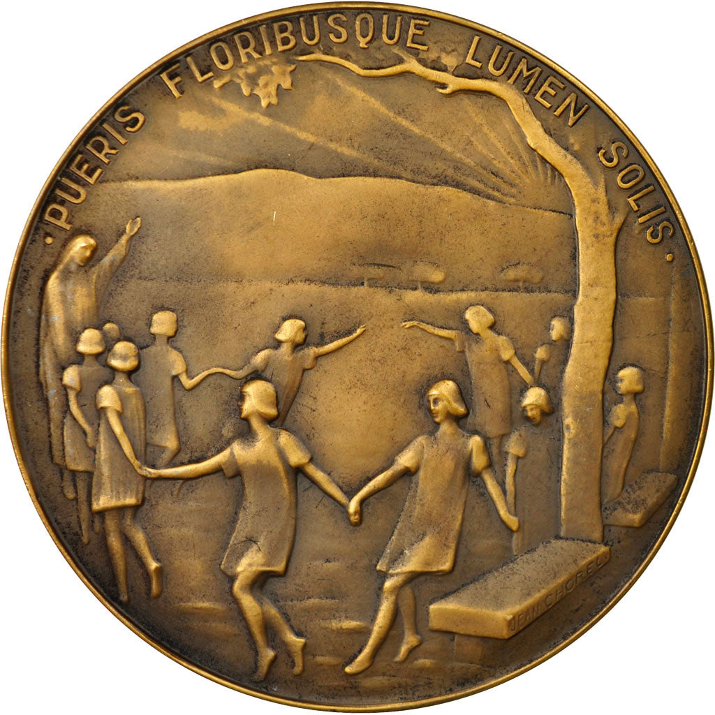 France, Médaille, Médecine, Docteur Mouisset, Hôpitaux de Lyon, 1935, Chorel