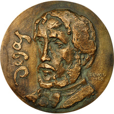 Francia, medaglia, Fonte, Edgar Degas, Numérotée 16/20, 1949, Revol, SPL-